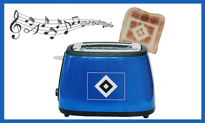 HSV Sound Toaster aus dem HSV Shop - Hans Pöhls GmbH